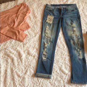 Distressed KanCan jeans